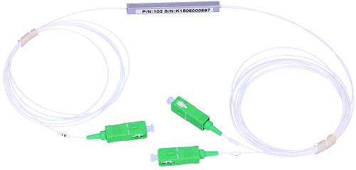 Wide image for Splitter optic PLC SC/APC 1:2 Ø 900µm 1.5m