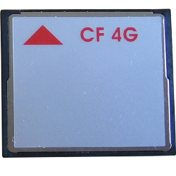 Medium image for CompactFlash 4 GB SLC