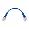 UniFi Patch Cable 0.22 m, albastru (bulk)