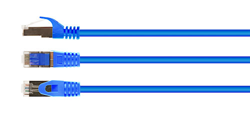 Wide image for Patchcord Gembird S/FTP Cat6A, albastru, 1 m