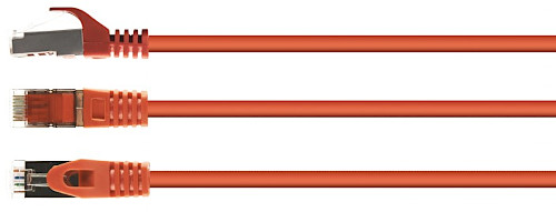 Wide image for Patchcord Gembird S/FTP Cat6A, portocaliu, 20 m