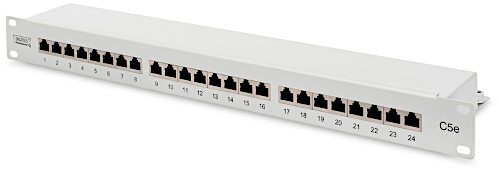 Wide image for Patchpanel Digitus STP Cat5e 24-port (DN-91524S)