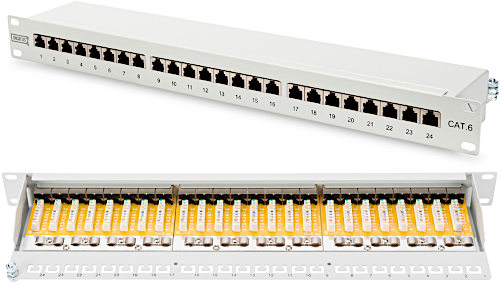 Wide image for Patchpanel Digitus STP Cat6 24-port (DN-91624S)
