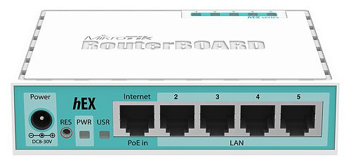 Wide image for Router Mikrotik hEX (RB750Gr3)