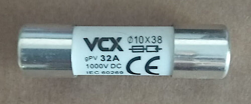 Wide image for Siguranţă fuzibilă DC VCX 32A/1000V