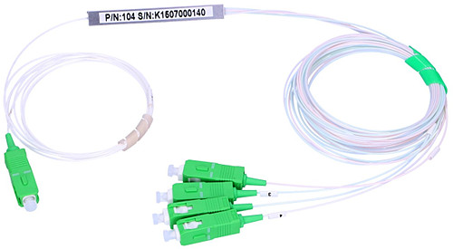 Wide image for Splitter optic PLC SC/APC 1:4  Ø900µm 1m