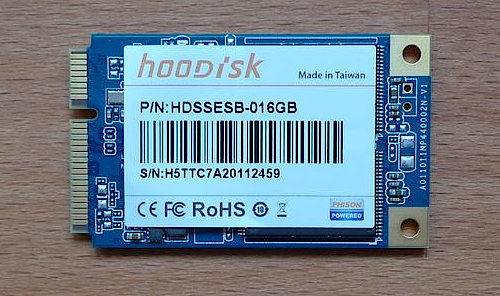Wide image for SSD mSata 16GB MLC Hoodisk