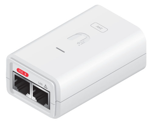 Wide image for Adapter POE 24V, 0.3A, 7W, gigabit, alb (POE-24-7W-G-WH)
