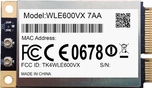 Wide image for WLE600VX