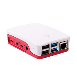 Medium image for Kit Raspberry Pi 4 Model B/2GB + carcasă (alb/roșu) + alimentator original
