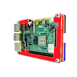 Medium image for Kit Raspberry Pi 4 Model B/4GB + carcasă multicoloră + microSD NOOBS