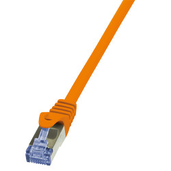 Medium image for Cablu S/FTP portocaliu, CAT 6A, 0.5 m, 10G