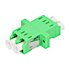 Adaptor LC/APC verde  (duplex)