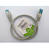 Cablu S/FTP gri, CAT 6A, 0.5 m, 10G