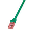 Patchcord LogiLink S/FTP Cat6 PiMF, verde, 0.5 m