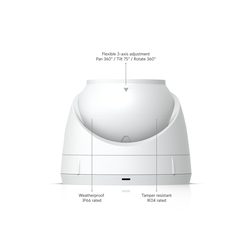 Cameră de supraveghere UniFi Protect G5 Turret Ultra 2K, albă (UVC-G5-Turret-Ultra)