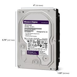 Hard-disk de supraveghere WD Purple Pro 12 TB (WD122PURP)